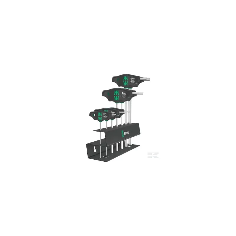Jeu de tournevis à manche en T 454/7 HF Set 2