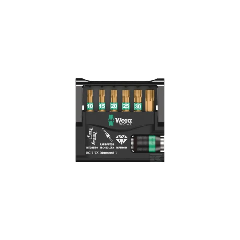 Jeu d'embouts 7pcs