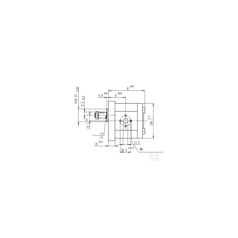 Pompe engrenages AZPF-11-005-L