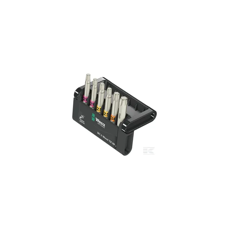 Jeu de 6 embouts bois TX HF 1