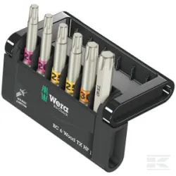Jeu de 6 embouts bois TX HF 1