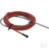 Gaine acier 1,0/1,2mm 4m