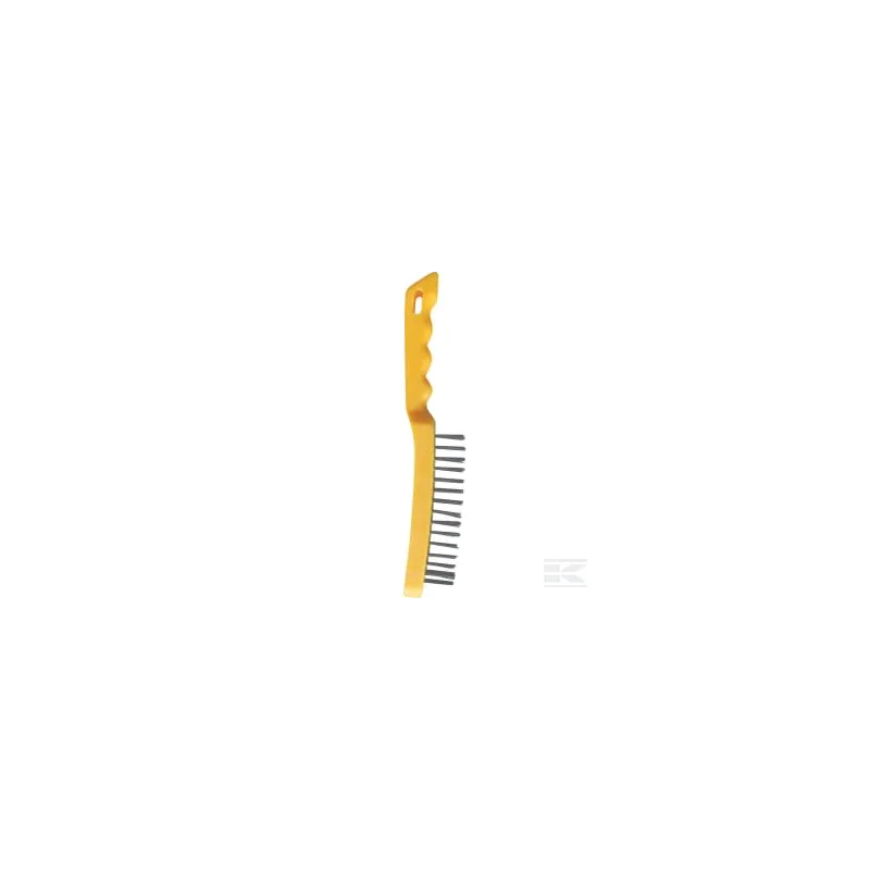 Brosse acier 4 rangs V2A