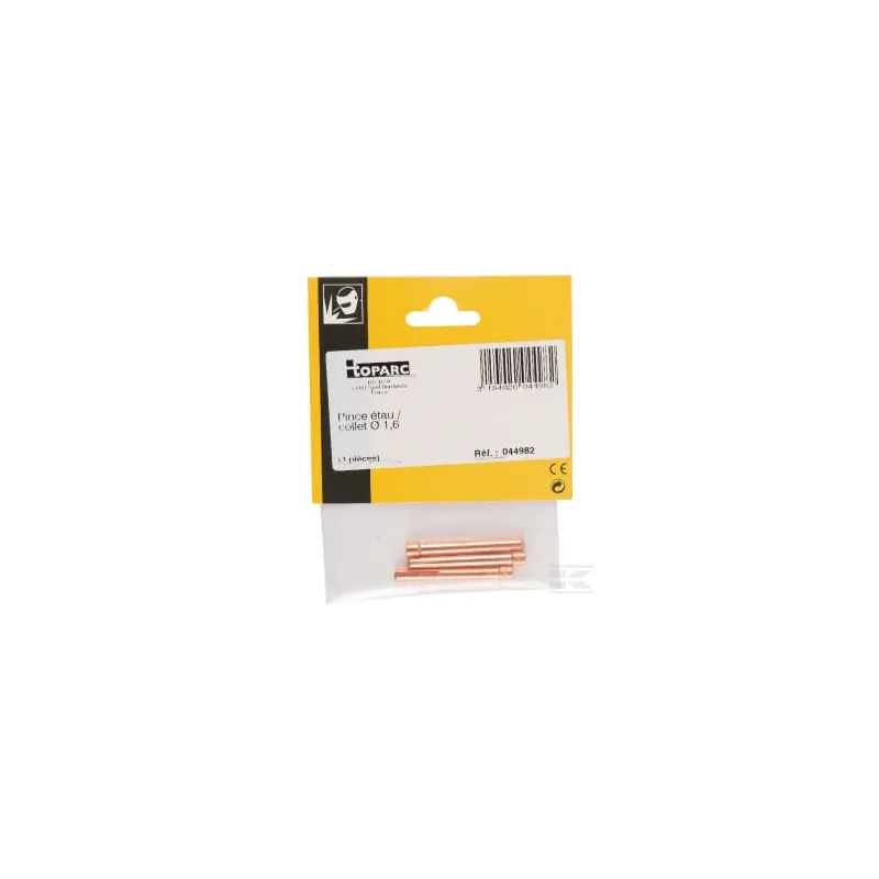 Pinces de serrage 1,6 mm (3x)