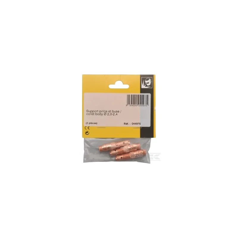 Supports pince et buse 2-2,4mm(3x)