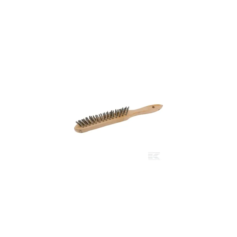 Brosse angle inox 3 rangs