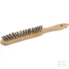 Brosse angle inox 3 rangs
