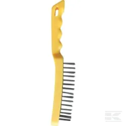 Brosse acier 4 rangs