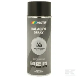 RAL 9005 spray acr. nr graph.