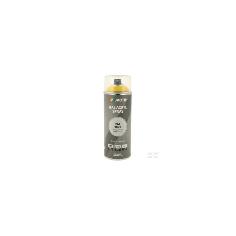 RAL 1021 spray jaune colza