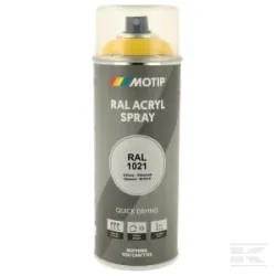 RAL 1021 spray jaune colza