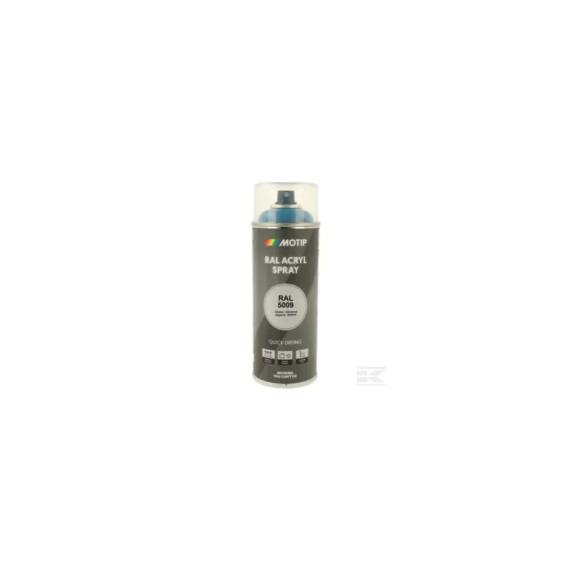 RAL 5009 spray Bleu azur