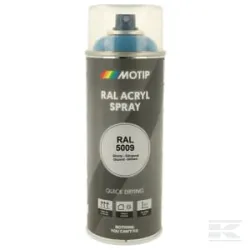 RAL 5009 spray Bleu azur