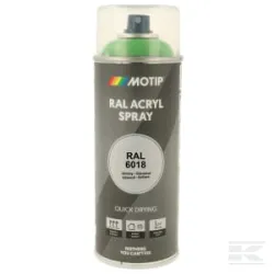 RAL 6018 spray acr. vert jaune