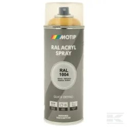 RAL 1004 spray jaune doré