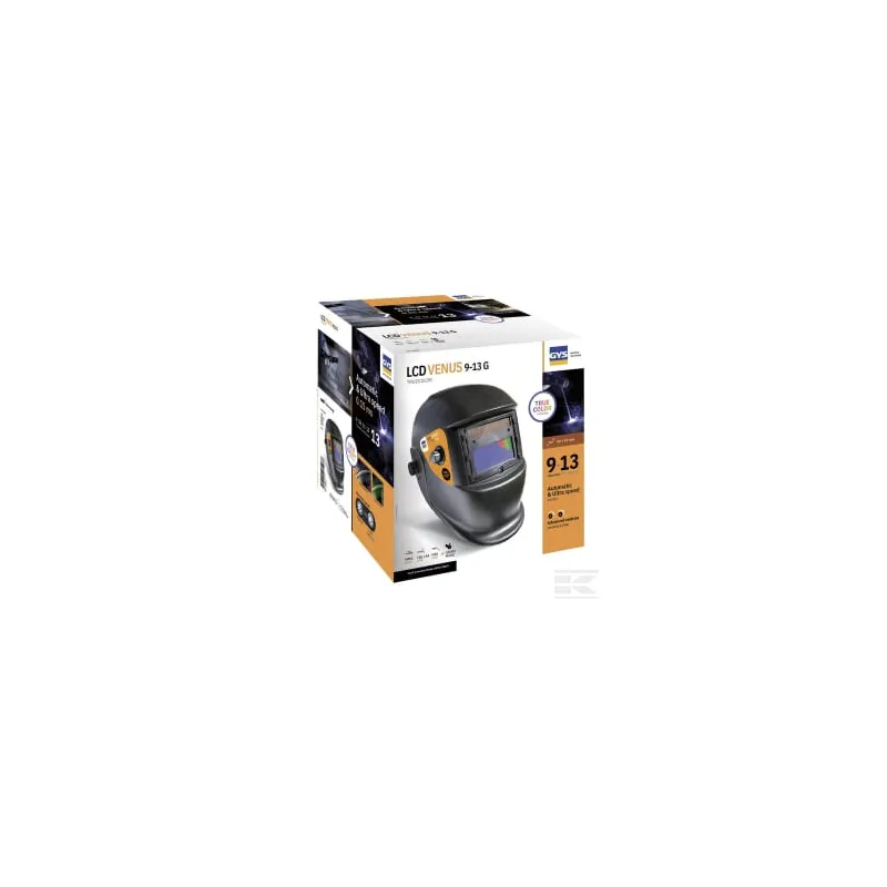 Masque à souder LCD Venus 9/13 G Couleur vraie