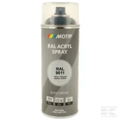RAL 9011 spray acr. noir graphite