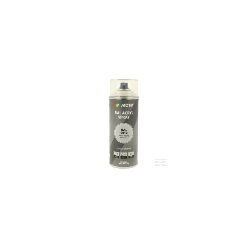 RAL 9010 spray acr. Blanc pur