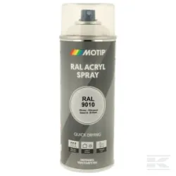 RAL 9010 spray acr. Blanc pur