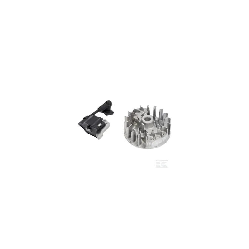 Bobine d'allumage et volant moteur