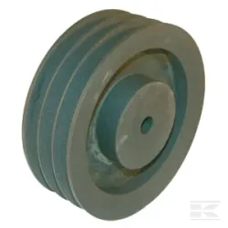 Poulie pour courroie trapézoïdale 3 rainures Z ou SPZ diamètre 67 mm Kramp
