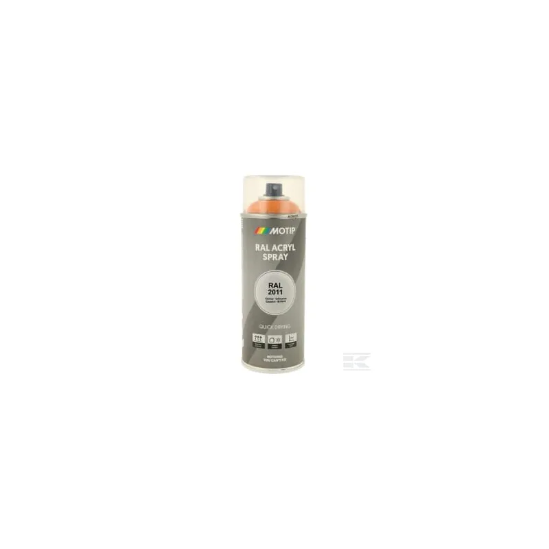 RAL 2011 spray orange foncé