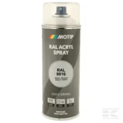 RAL 9016 spray acr. blc traf.