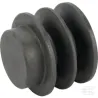 Poulie pour courroie trapézoïdale 2 rainures B ou SPB diamètre 71 mm Kramp