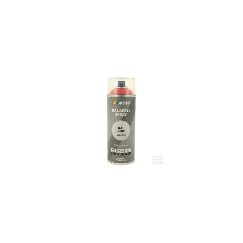 RAL 2002 spray orange