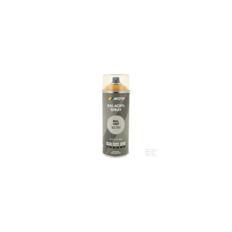 RAL 1007 spray jaune chromé