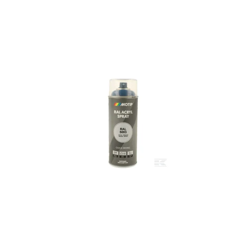 RAL 5003 spray Bleu sapphire