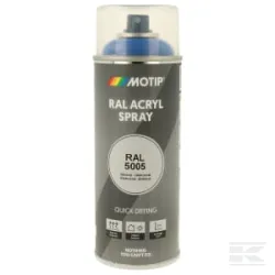 Spray bleu de sécurité RAL 5005
