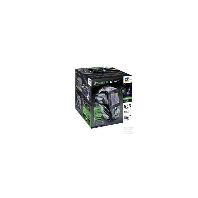 Masque de soudage LCD Alien True Colour XXL