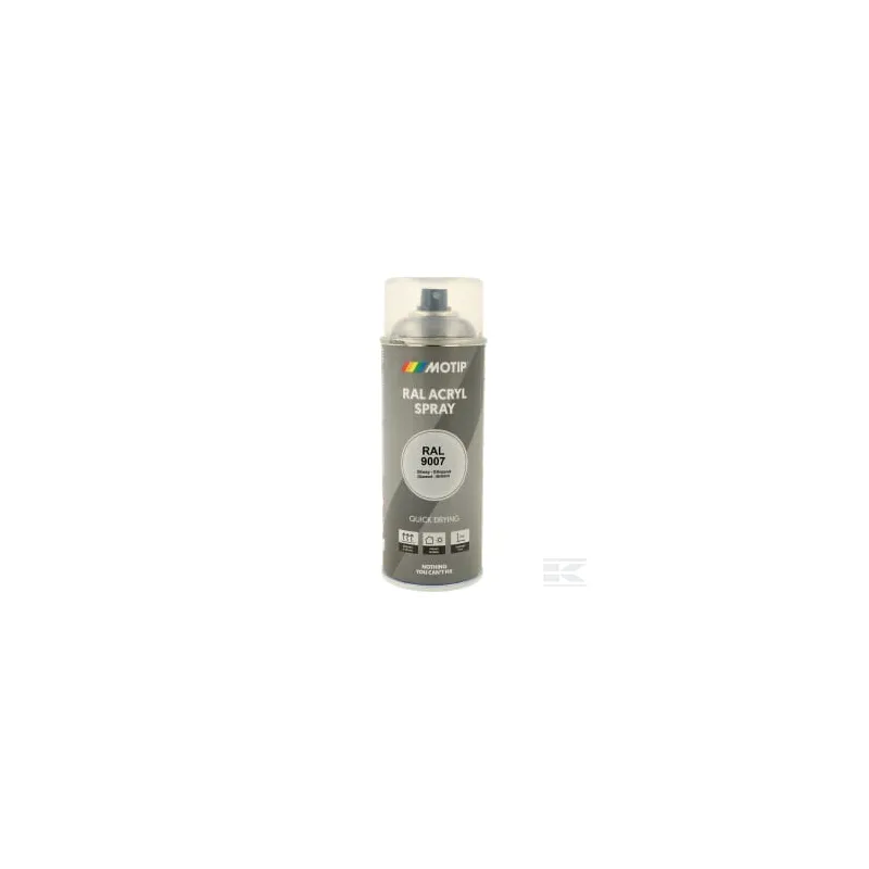 RAL 9007 spray acr. alu gris