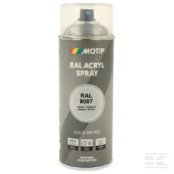 RAL 9007 spray acr. alu gris