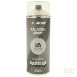 RAL 9001 spray acr. blc crème