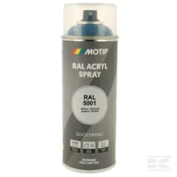 RAL 5001 spray bleu/vert