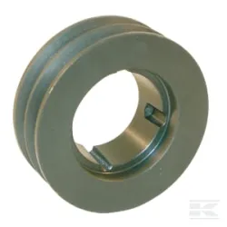 Poulie pour courroie trapézoïdale 2 rainures Z ou SPZ diamètre 67 mm pour douille taperlock 1108 Kramp