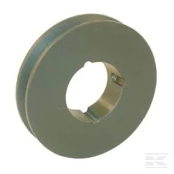 Poulie pour courroie trapézoïdale 1 rainure Z ou SPZ diamètre 75 mm pour douille taperlock 1108 Kramp