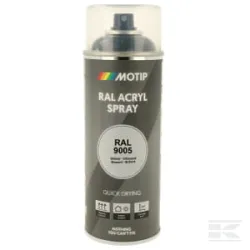 RAL 9005 spray acr. noir foncé