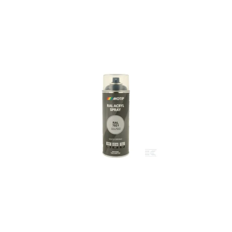 RAL 7021 spray gris noir