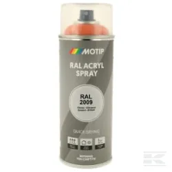 RAL 2009 spray Peinture Orange