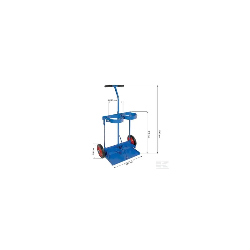 Chariot pour bouteilles OX&AD