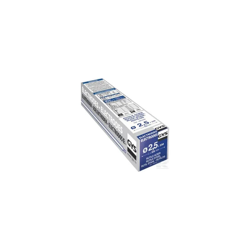 Électr. rutil 2,5x350mm (230x)