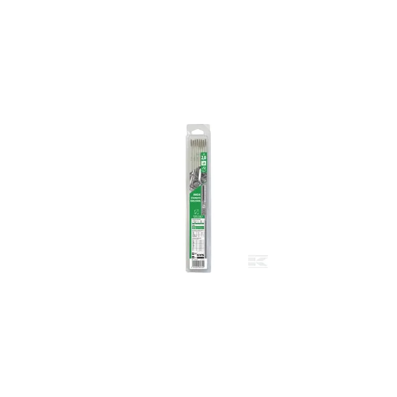 Électrodes 316L 2,0x350mm(12x)