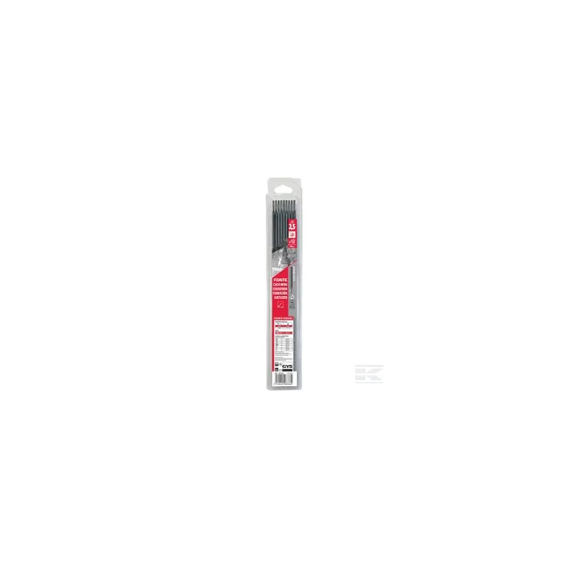 Électrodes fonte 2,5mm (12x)