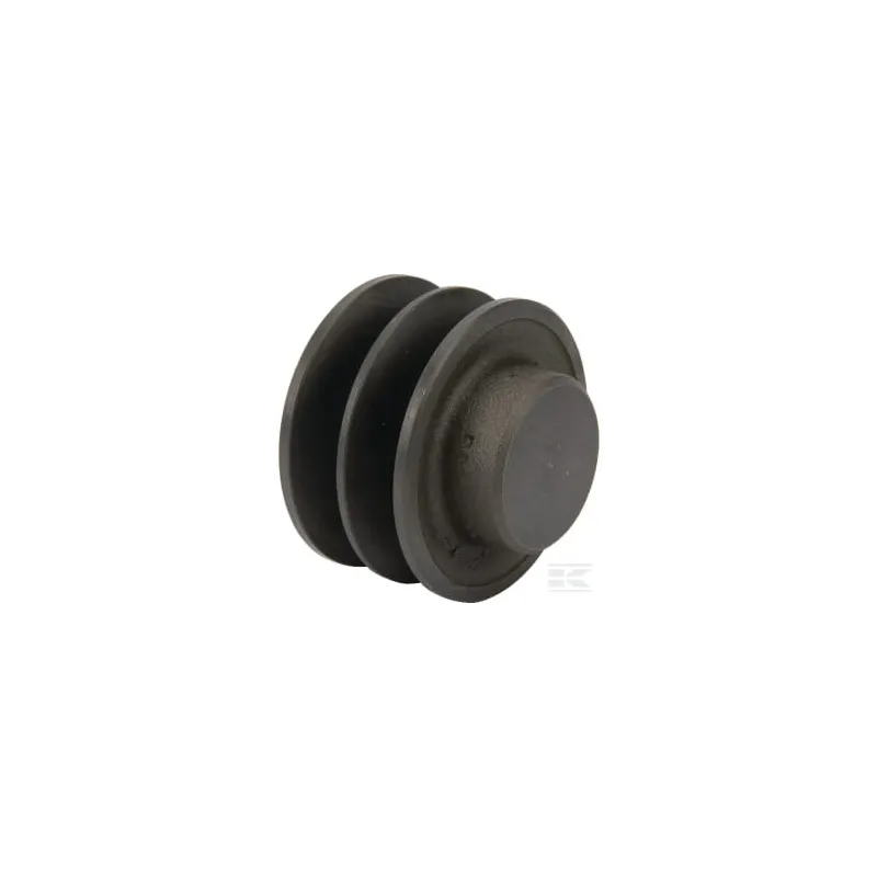 Poulie pour courroie trapézoïdale 2 rainures B ou SPB diamètre 83 mm Kramp