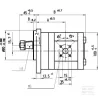 Pompe hydraulique AZPF-12-005RSA20MB Bosch Rexroth