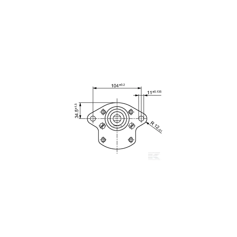 Pompe hydraulique AZPF-10-011RNL20KB Bosch Rexroth