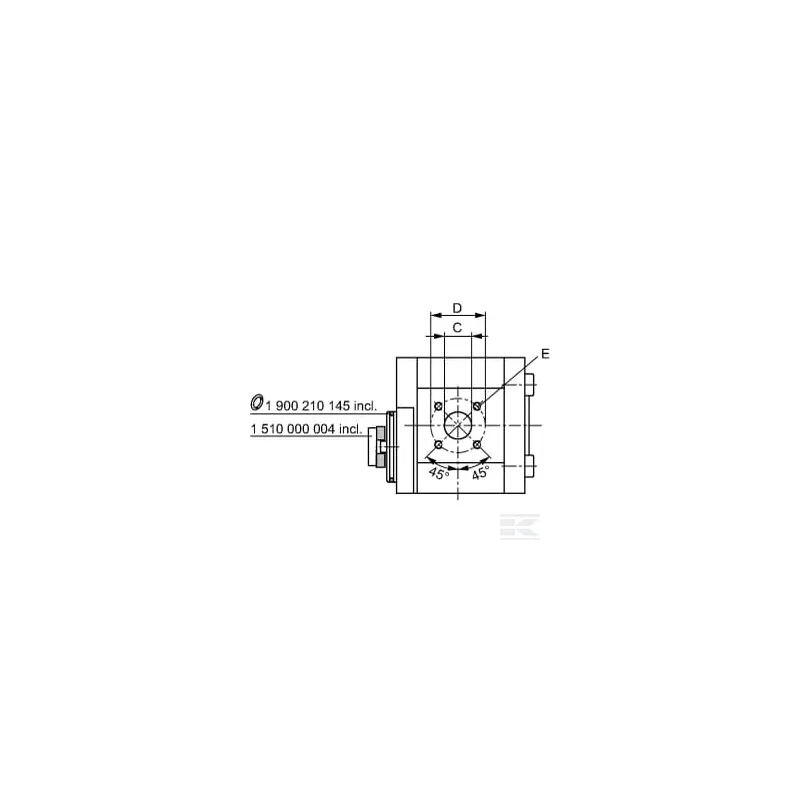 Pompe hydraulique AZPF-10-011RNL20KB Bosch Rexroth